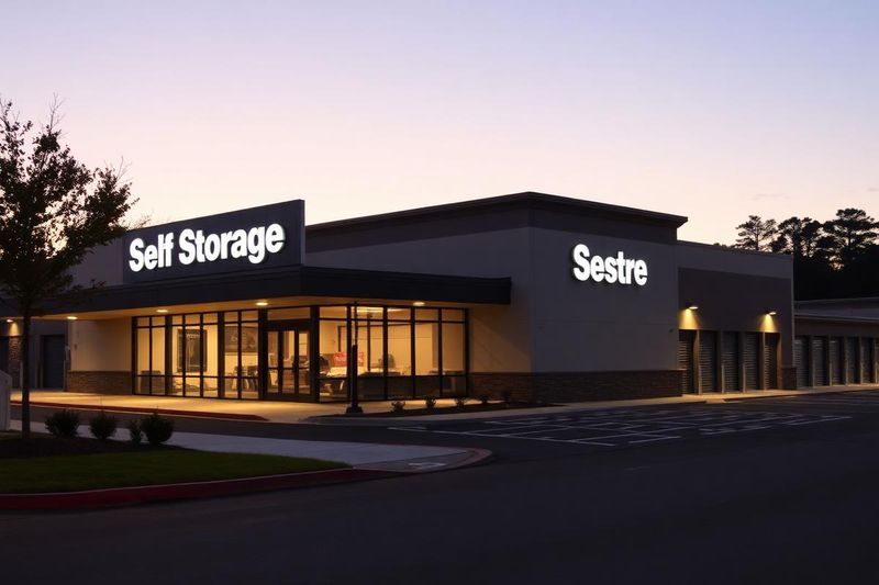 Self-storage facility units